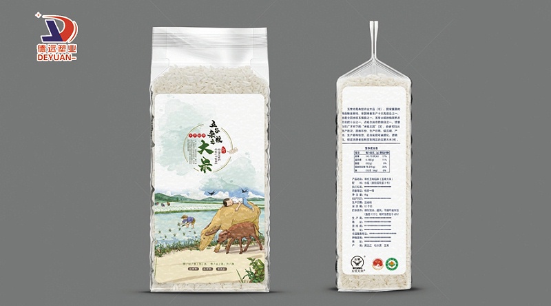 彩印米砖袋