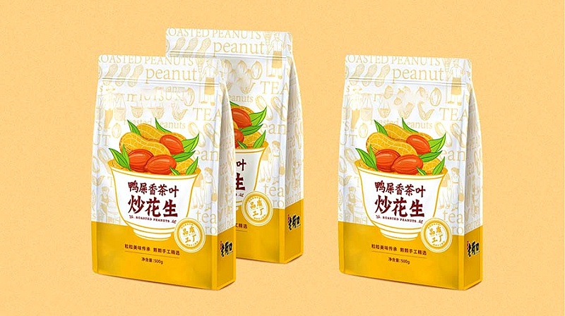 炒花生八边封袋