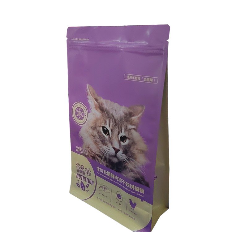 猫粮食品袋、八边封镀铝袋