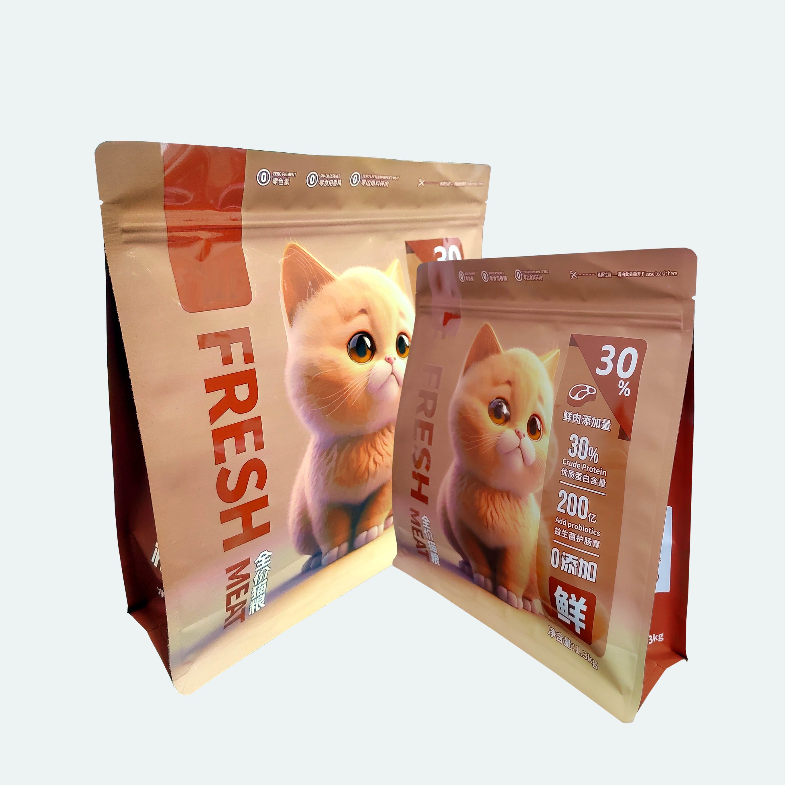 八边封猫粮包装袋