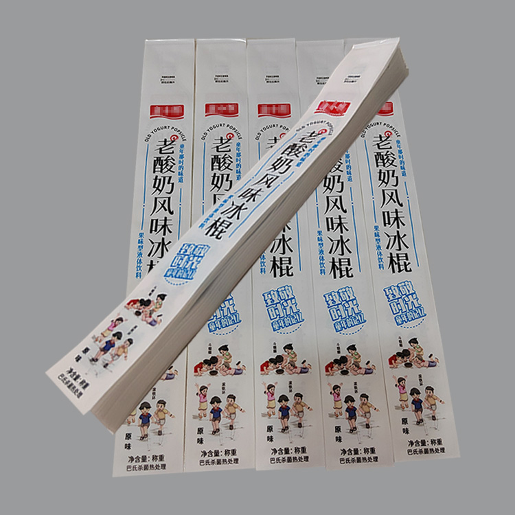老酸奶风味冰棍包装袋图片