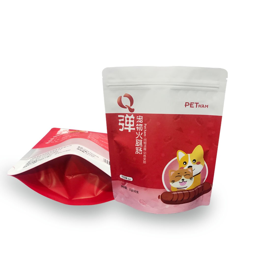 宠物火腿自封拉链袋