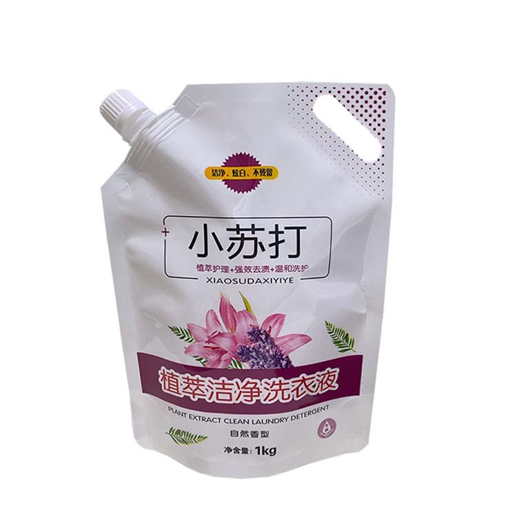 洗衣液吸嘴包装袋